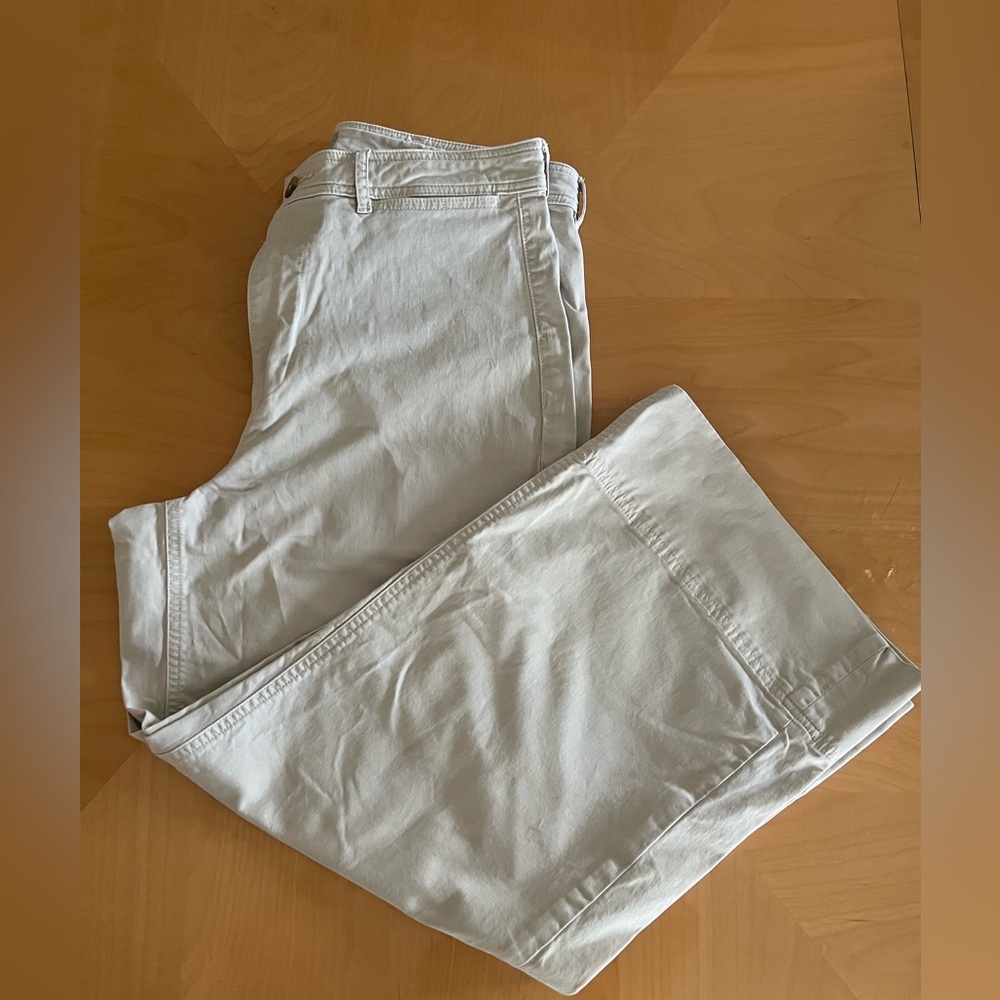 Everlane Cream Trousers
